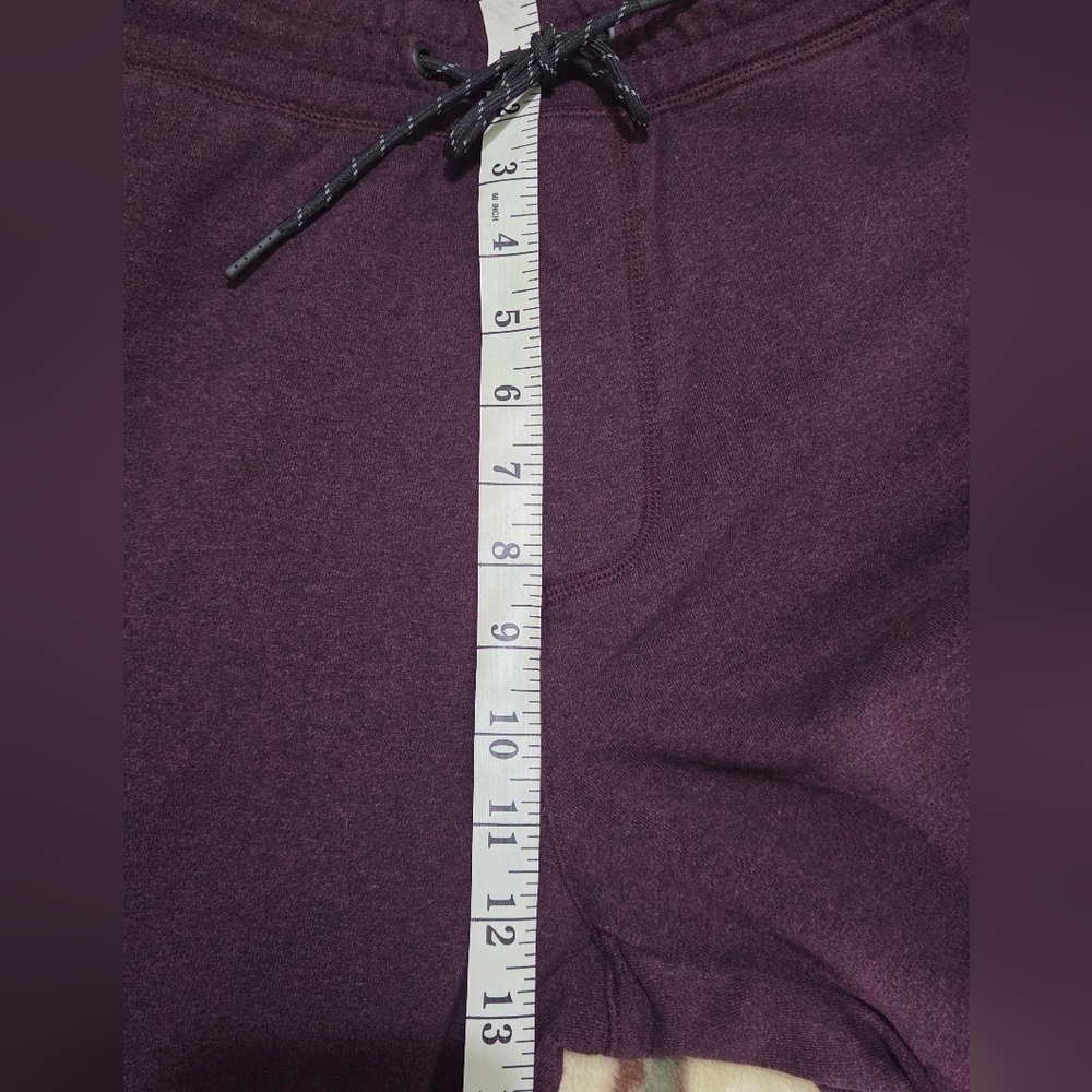 American Eagle Fleece Dark Plum Jogger Pants Mens  Active Loungewear Sz Large - Picture 14 of 16